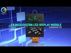 LCD 공장 320*480 픽셀 3.5 인치 스마트 문 잠금용 사용자 지정 LCD 디스플레이 모듈