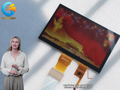 공장 1000 Nits 7 인치 햇빛을 읽을 수 있는 Tft LCD 터치 디스플레이 모듈