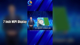 용량성 터치 기능을 갖춘 Chenghao 800*1280 7인치 IPS TFT 디스플레이