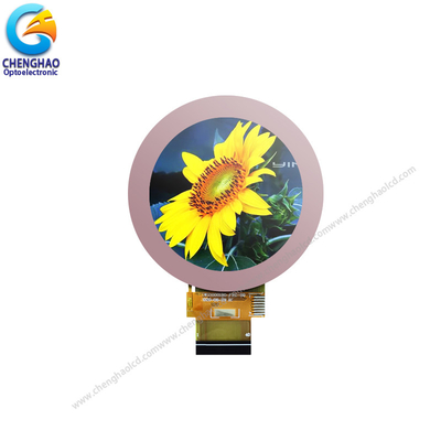 모든 시각 방향 TFT LCD 용량 터치 스크린 2.1 인치 480x480 원형 LCD 스크린