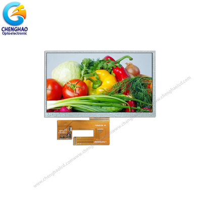 반등 방지 7인치 LCD 화면 전체 관점 색상 RGB TFT 패널 LVDS