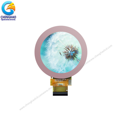 둥근 컬러 LCD 디스플레이 2.1 인치 480x480 IPS 모든 볼 방향