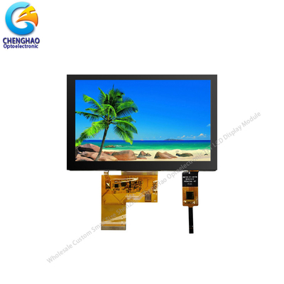 50.0인치 컬러 디스플레이 800x480 40pin TFT LCD 용량 터치 스크린