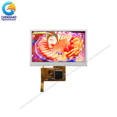 높은 밝기 IPS LCD 디스플레이 4.3 인치 480x272 WQVGA 10pin SPI TFT LCD 디스플레이