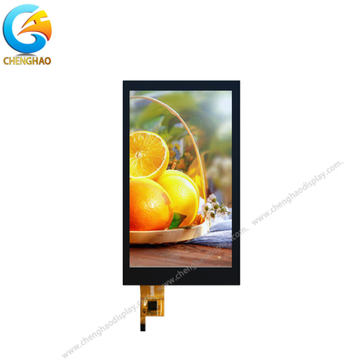 40 핀 SPI RGB LCD 디스플레이 모듈 5.0 인치 산업적 TFT 디스플레이