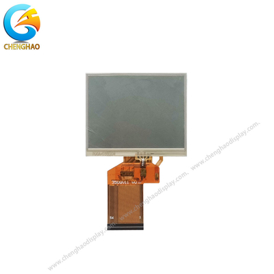 24 비트 RGB 320*240 작은 LCD 터치 스크린 3.5 인치 TFT 저항력이 있는 터치스크린