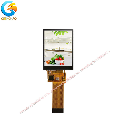 4 라인 8은 I2C PCAP TP와 SPI 240x320 TFT LCD 스크린 2 인치 자유 감상 각을 억제합니다