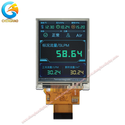 USB 터치 패널과 주문 제작된 1.8 인치 풀 컬러 저항력이 있는 LCD 디스플레이