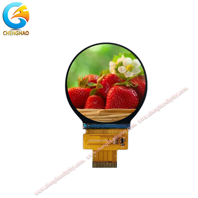 고 밝기 둥글 디스플레이 Tft LCD 2.1 인치 600cd/M2 백 LED 백라이트