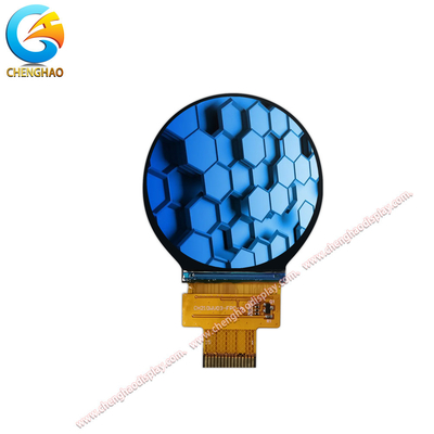 480x480 원형 디스플레이 LCD 600cd/M2 밝기 Mipi 인터페이스