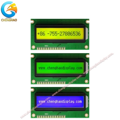 파란색 / 노란색 녹색 단색 LCD 화면 백라이트