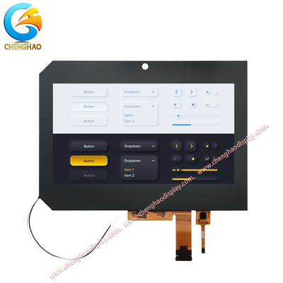 8인치 디스플레이 화면 LVDS 인터페이스 1280x720 Tft LCD 용량 터치