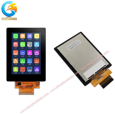 공장 사용자 정의 3.5 인치 TFT LCD 터치 디스플레이 용량 터치 패널