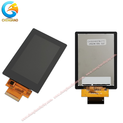 320×480 해상도 TFT LCD 컬러 디스플레이 6:00 뷰 앵글 3.5 인치