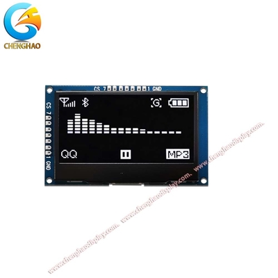 맞춤형 12864 OLED 모듈 2.42 인치 4 와이어 SPI / I2C 인터페이스