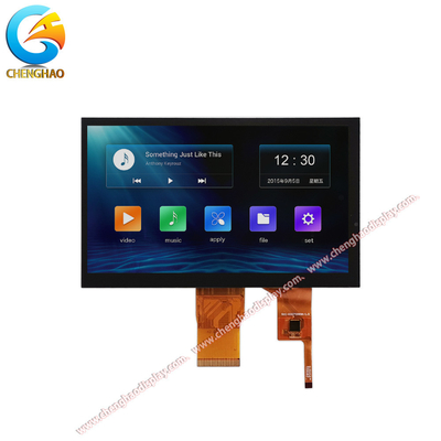 7인치 용량 터치 LCD 화면 해상도 1024x600 FPC 핀 번호 50pin 디스플레이