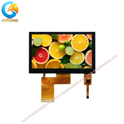 용량 터치 작은 LCD 터치 스크린 4.3 인치 IPS TFT LCD 디스플레이 모듈