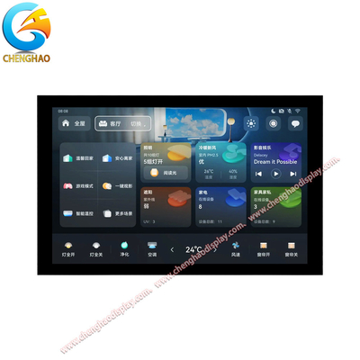 800x1280 해상도 10.1 인치 TFT LCD 패널 용량 터치 패널 타입 및 IPS 무료 볼 방향