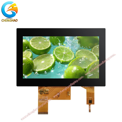 산업용 Tft LCD 7인치 800x480 해상도 용량 터치