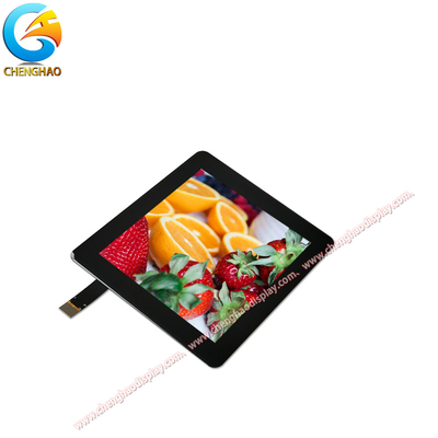 모든 검은색 터치 스크린 LCD 디스플레이 4 인치 480 * 480 평방 Tft 스크린 산업용