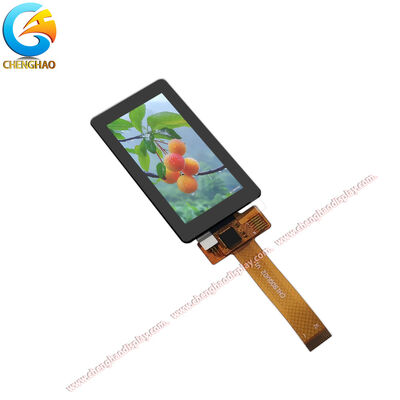 1.9 인치 170x320 IPS TFT LCD 용량 터치 디스플레이 모듈 8-비트 SPI 400 cd/m2 방수