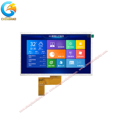10.1 인치 1024x600 TFT LCD 디스플레이 모듈 RGB 인터페이스 - 400 cd/m2 산업용 LCD