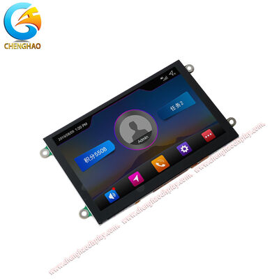 5.0 인치 높은 밝기 IPS TFT LCD 모듈 EVE2 엔진과 용량 터치 SPI 디스플레이