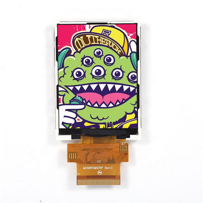 2.8 인치 240X320 SPI RGB TFT LCD 화면 300nits TN 각