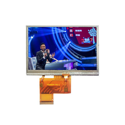 RTP 4.3in 작은 LCD 터치 스크린 RGB 250cd/M2 LCD 디스플레이 모듈