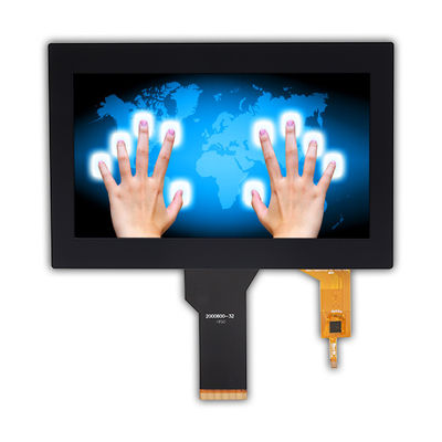 7인 24비트 RGB TFT LCD 모니터 진짜 컬러 Rohs 200cd/m2