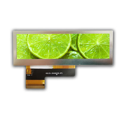RGB 3.9in 산업용 LCD 디스플레이 480x128 액티브 매트릭스 점 LCD Tft 패널