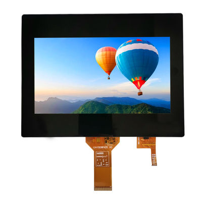 850cd/m2 TFT LCD 용량 터치 스크린 800x480 CTP I2C Tft LCD 모듈 7