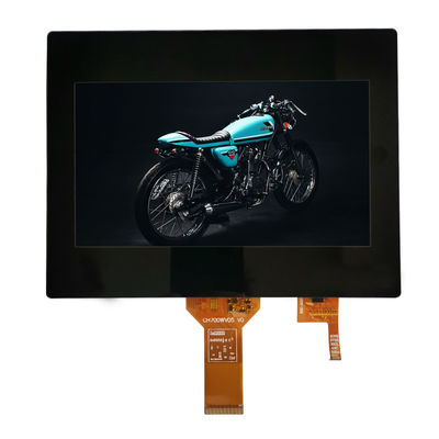 FPC 850cd/M2 TFT LCD 용량 터치 스크린 800x480 흰색 LED 백라이트