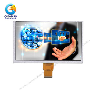 1024×600 Rgb CH900WS01A TFT LCD 디스플레이 50 핀 얇은 필름