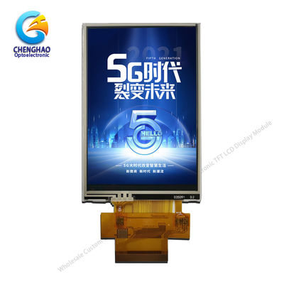 Mcu Spi 3.5in Tft LCD 디스플레이 모듈 280cd/m2 점 매트릭스 Tft 화면