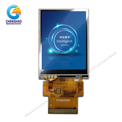 2.4in RTP QVGA IPS 저항성 터치 스크린 240x320 FPC Lcd Spi 모듈