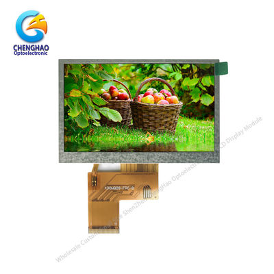 사용자 지정 4.3in TFT LCD 모듈 24 비트 RGB 인터페이스 480 * 272 점