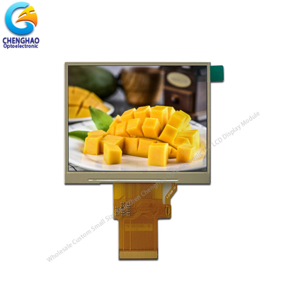CH350QV06A 3.5 인치 RGB 사각형 LCD 화면 240 피xel