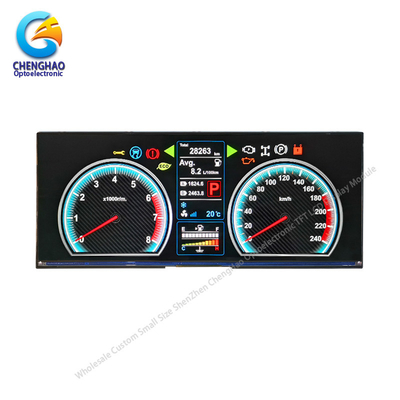 12.3 인치 TFT LCD 디스플레이 RGB 컬러 초대 넓은 스트레칭 바 LCD