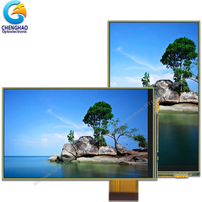 송신 SPI Tft LCD 모니터 3선 480×854 점 LCD 터치 스크린 모듈