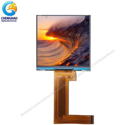 3.95인치 TFT IPS LCD 스크린 ST7701S 480x480 350 밝기 FPC RTP