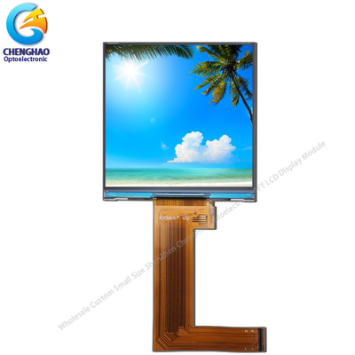 송신 IPS TFT LCD 모듈 350cd/m2 FPC 점 매트릭스 LCD 디스플레이