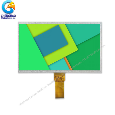 10.1 인치 작은 컬러 LCD 디스플레이 1024x600 50 핀 RGB TFT LCD 모듈