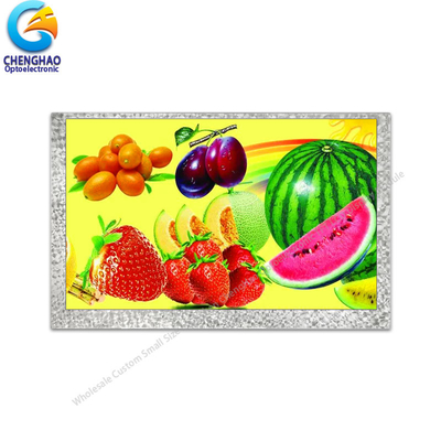 800x480 점 양성 LCD 디스플레이 5 인치 LCD 화면 모듈 RGB 인터페이스